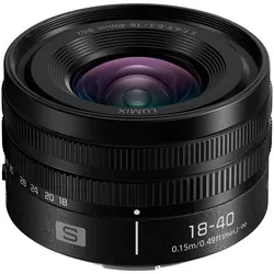 Panasonic Lumix S 18-40mm f/4.5-6.3 (L-Mount, Vollformat), Objektiv, Schwarz