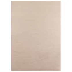 CarpetSale24 Teppich Wohnzimmer Einfarbig Beige 120x170 cm - Waschbar Rutschfest Kurzflor Extra Weich für Wohnzimmer Schlafzimmer Jugendzimmer