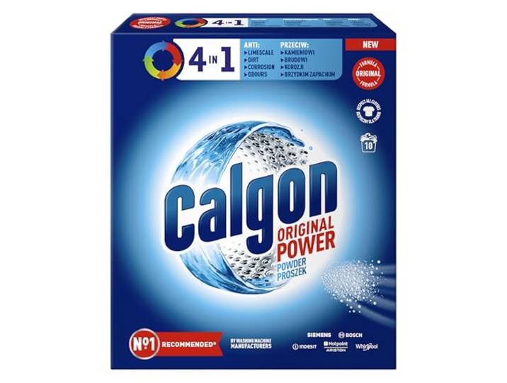 Calgon Ontkalker 3 in 1 poeder, wit/blauw, 500 g