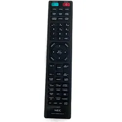 NEC Fernbedienung RU-M125, RUM125, (SHARP / ) original (Gerätespezifische Fernbedienung, Infrarot), Fernbedienung, Schwarz
