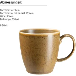 Mäser, Tasse, Grumpy (330 ml, 6x)