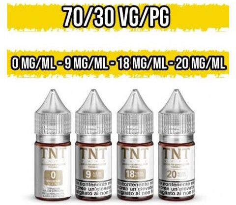TNT Vape Base Neutra 70vg 30pg 10ml