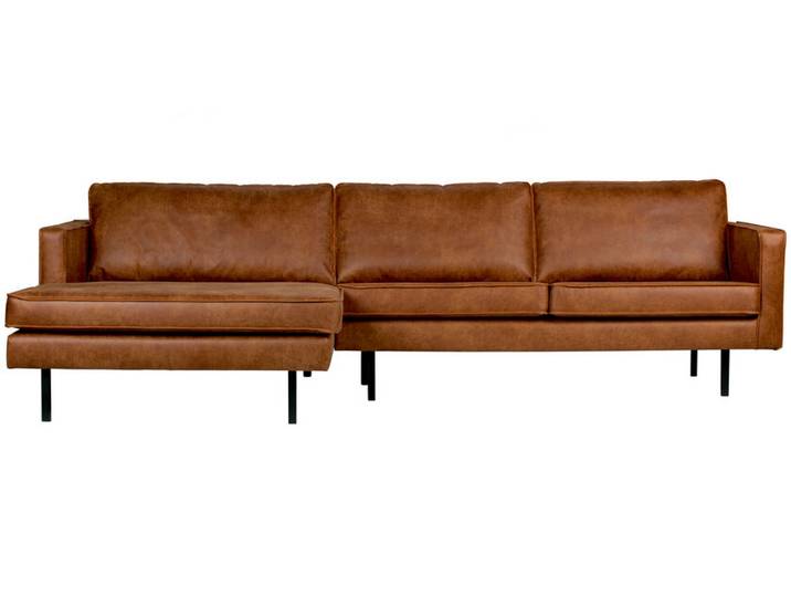 Ecksofa RODEO 155 x 300 cm Cognac