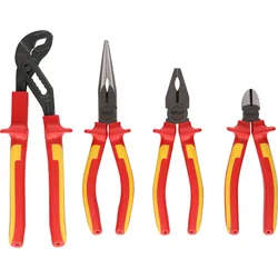 KS Tools ERGOTORQUE VDE Zangen-Satz, 4-tlg Variante 1 - 117.1100
