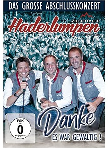 Zillertaler Haderlumpen - Das große Abschiedskonzert - Danke, es war gewaltig! - Preis vom 09.10.2026 07:28:09 h