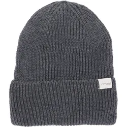 Antonio Winter Strickmütze Beanie mit Umschlag W23/24 dark grey