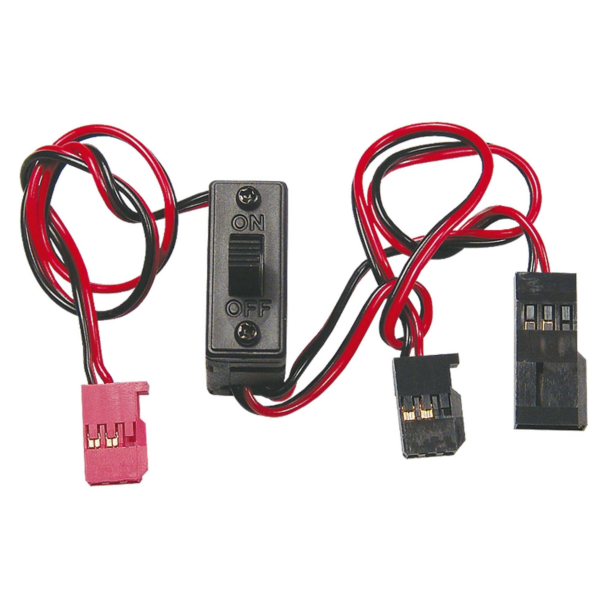 Futaba Schalterkabel mit Ladebuchse Standard (01001407)