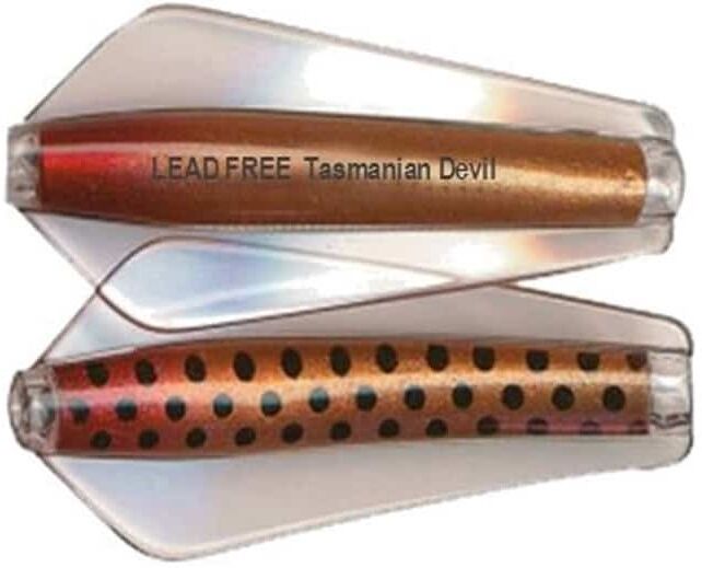 Wingston'S Lures Tasmanian Devil 13g-048 Red Nosed Brown Bomber