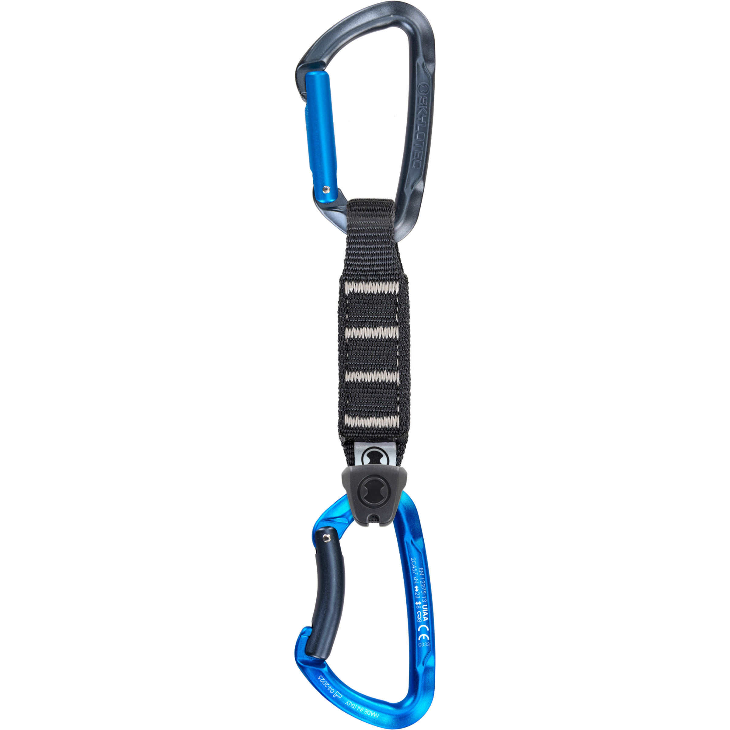 Skylotec Lime Set Ny Pro Expressset Express-Sets blau Größe 12CM Alpinklettern | Eisklettern | Sportklettern