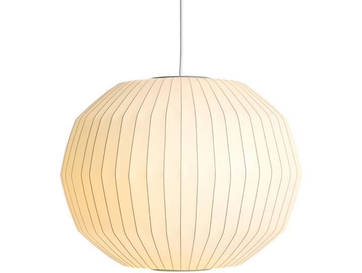 HAY Designer-Pendellampe Nelson Angled weiss Polymer 1500 lm B 68 cm