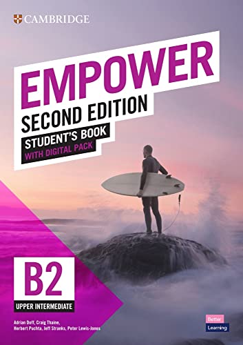 Empower Second edition B2 Upper Intermediate: Student’s Book with Digital Pack (Cambridge English Empower Second edition) - Preis vom 10.10.2026 11:48:34 h