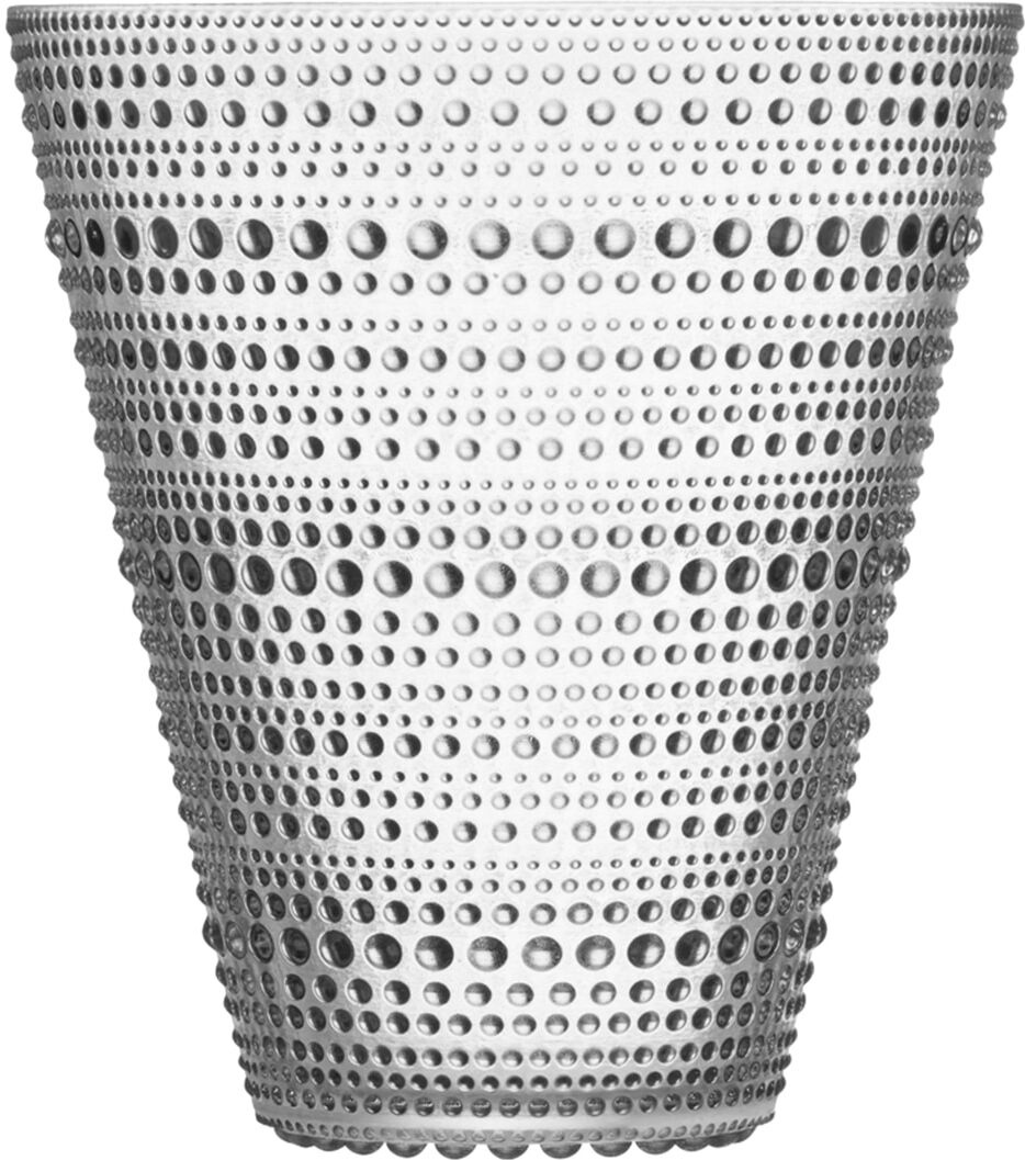 iittala Jarrón Kastehelmi . Transparente