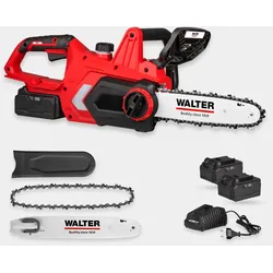 Walter Werkzeuge Li-Ion Akku-Kettensäge 20 V inkl. 2 Akkus