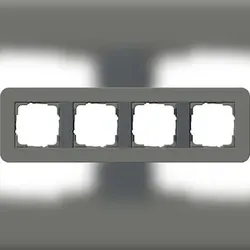 Gira Abdeckrahmen 4fach 0214423