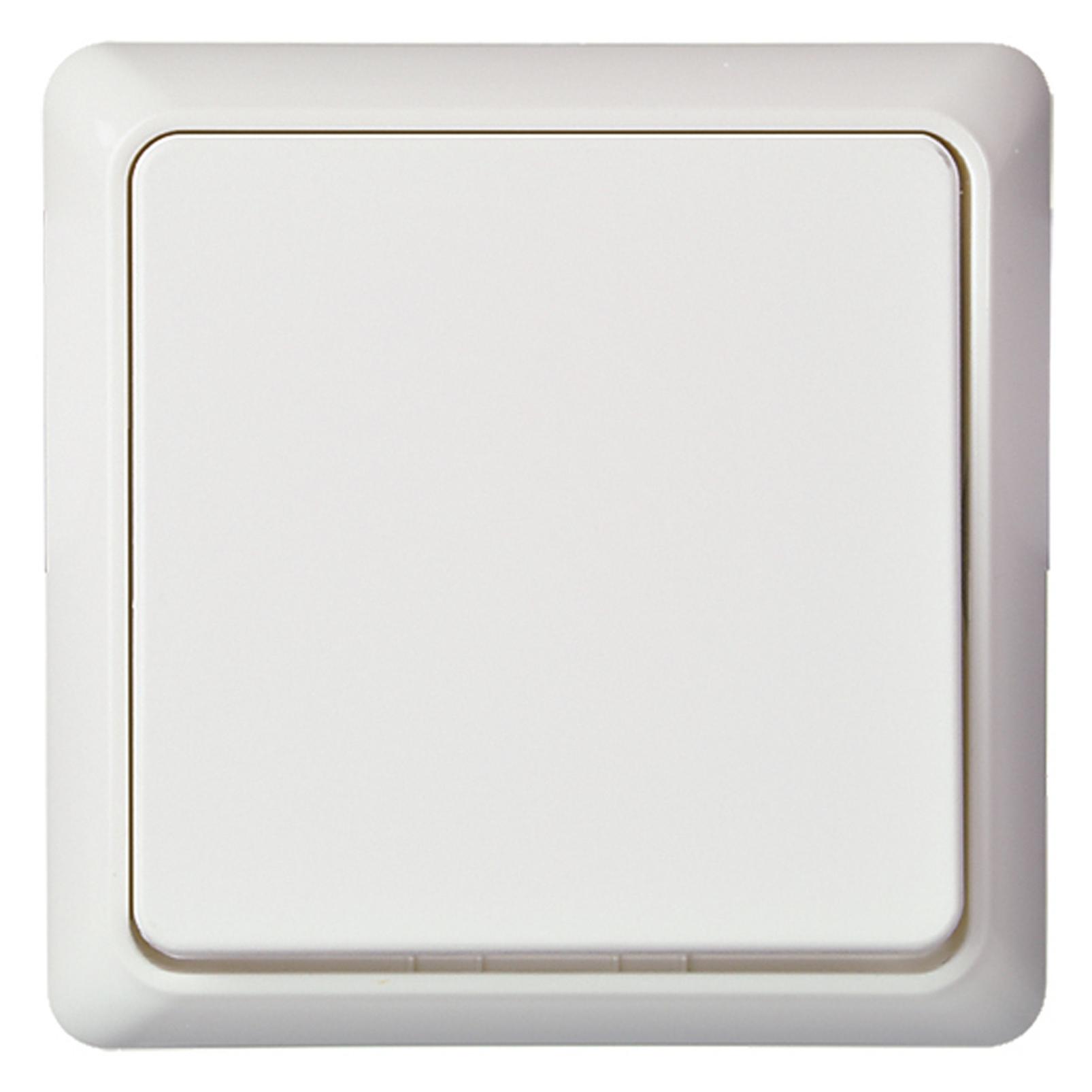 ELSO Universalschalter 10A RENOVIERUNG komplett Schraubklemme reinweiss (251604)