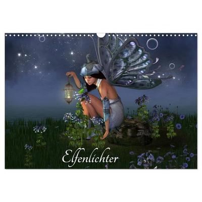 Elfenlichter (Wandkalender 2026 DIN A3 quer), CALVENDO Monatskalender