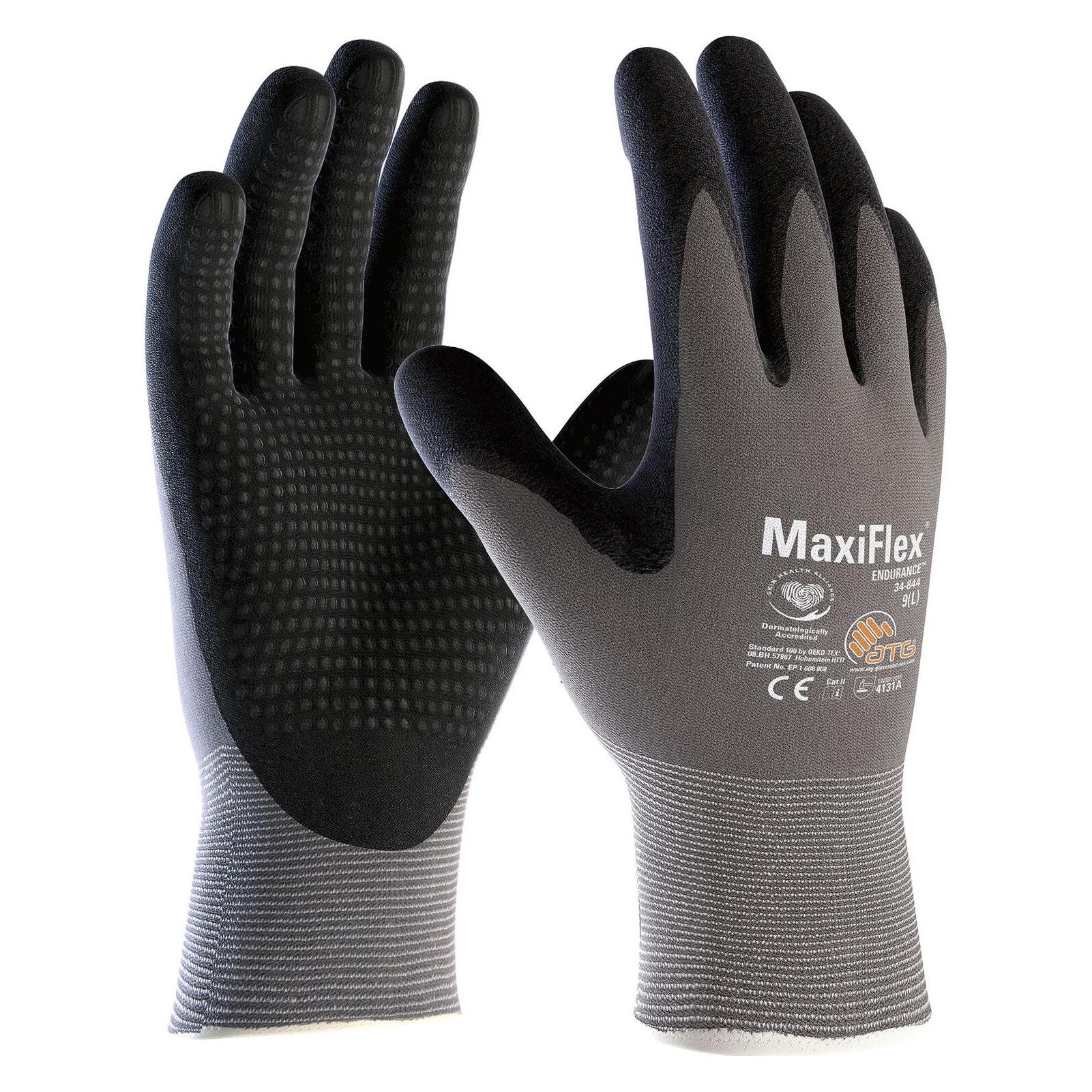ATG Maxi Flex Endurance Nitrilhandschuhe Arbeitshandschuhe Grösse 12 / 12 Paar (12) (228247)