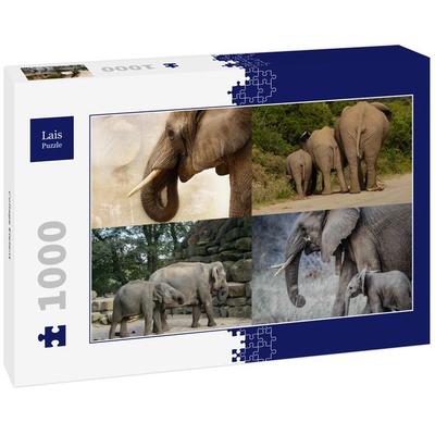 Lais Puzzle Collage Elefant 1000 Teile