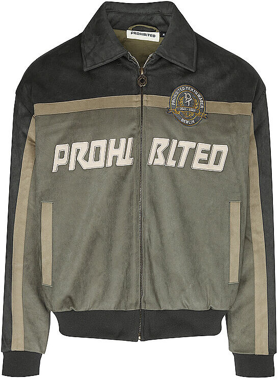 PROHIBITED Jacke Oversized Fit dunkelgrün   XL XL