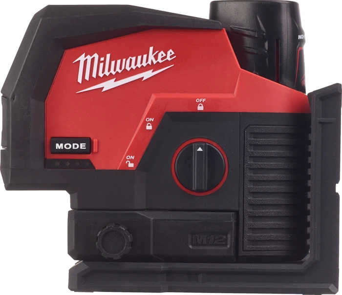 Milwaukee Milwaukeee M12 CLLP-301C Kreuzlinienlaser mit Lotfunktion (Kreuzlinienlaser) (230228)