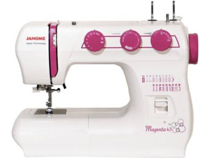 Janome - Machine À Coudre Magenta 43