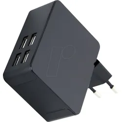 HNP 36-4USB - USB-Ladegerät, 5 V, 7,2 A, 4x USB-A