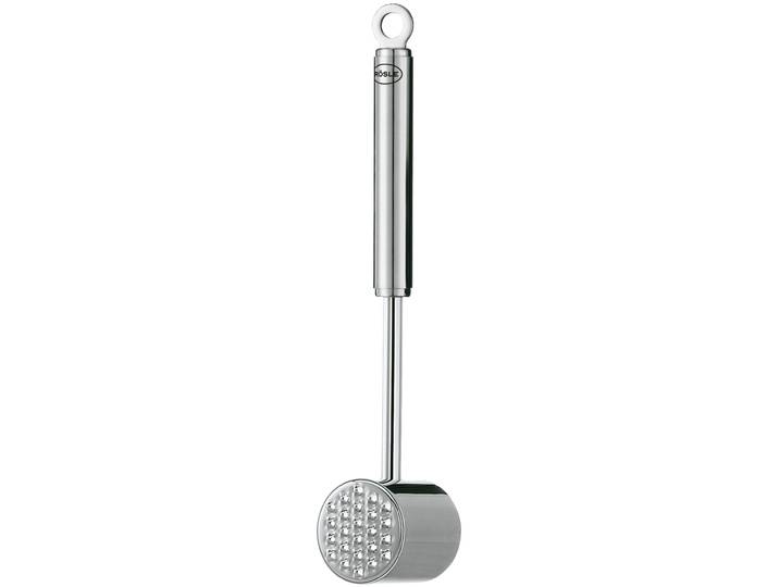 Fleischhammer RÖSLE, silber (edelstahlfarben), Edelstahl 18/10, Fleischklopfer, Fleischhammer, Hammer zum Klopfen von Fleisch, Edelstahl 18/10, spülmaschinengeeignet
