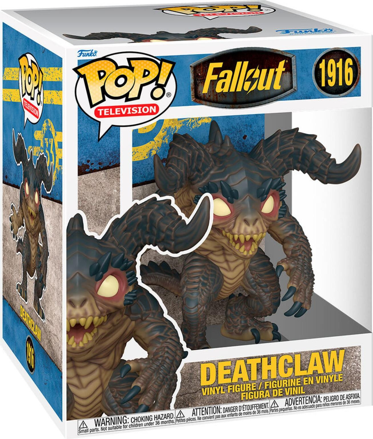 Funko POP! Deathclaw Fallout Super Sized Televisie Vinyl Figuur, 15 cm