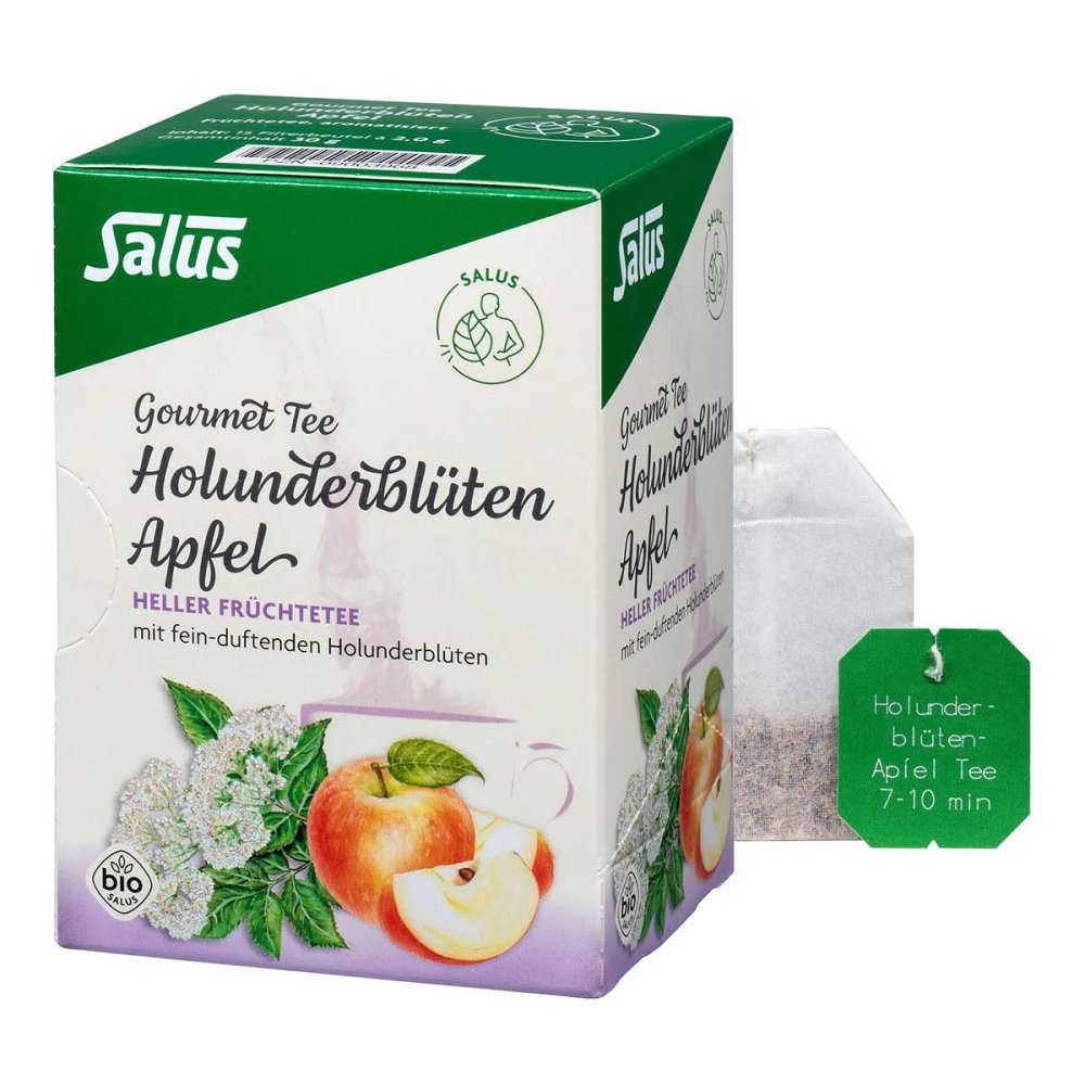 SALUS Pharma GmbH Holunderblüten Apfel Tee Salus 09003968