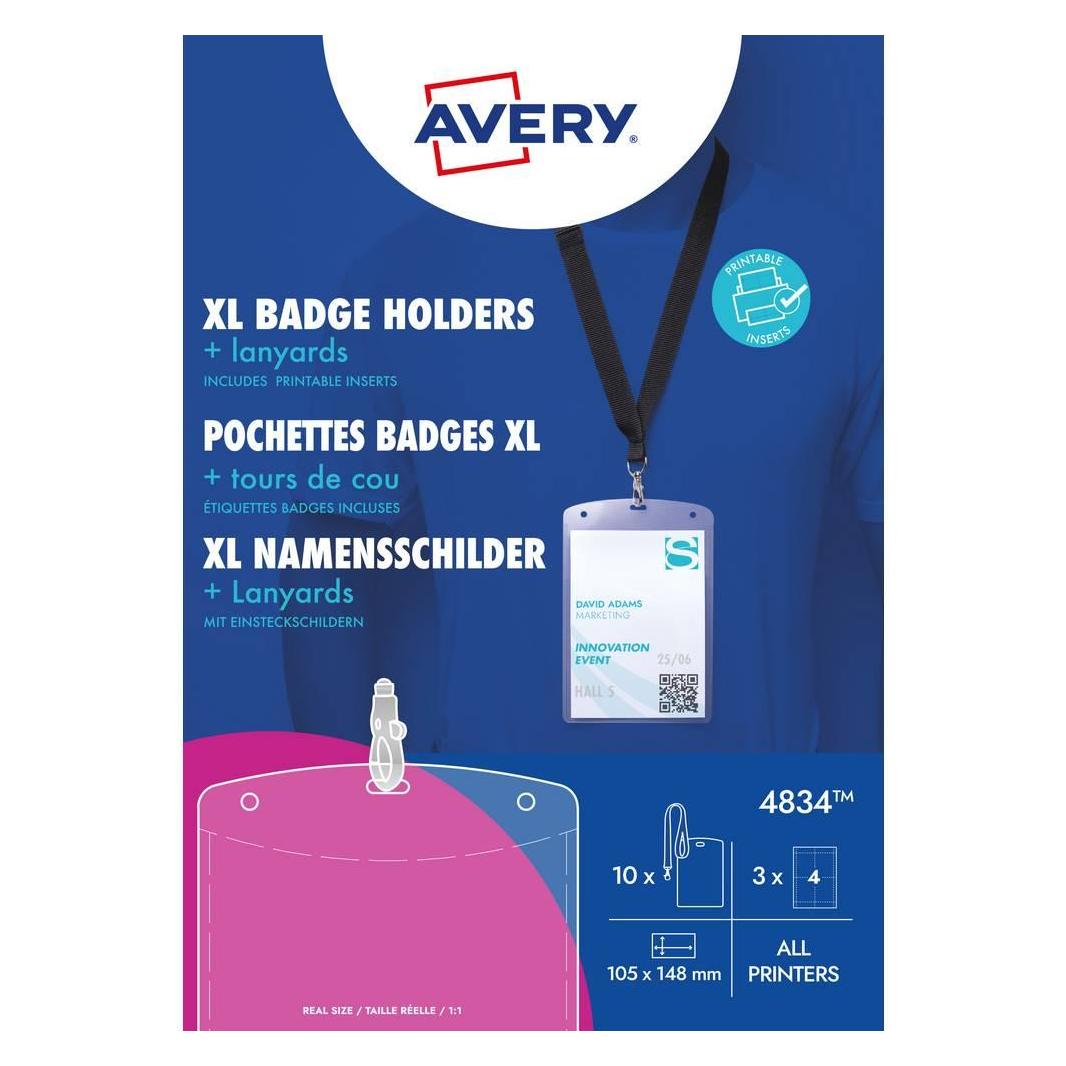 Avery Namensschilder (4834)
