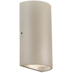 Nordlux LED Outdoor Wandleuchte ROLD ROUND, 10,5W, 3000K, 350lm, IP54, Sand NORD-84141008