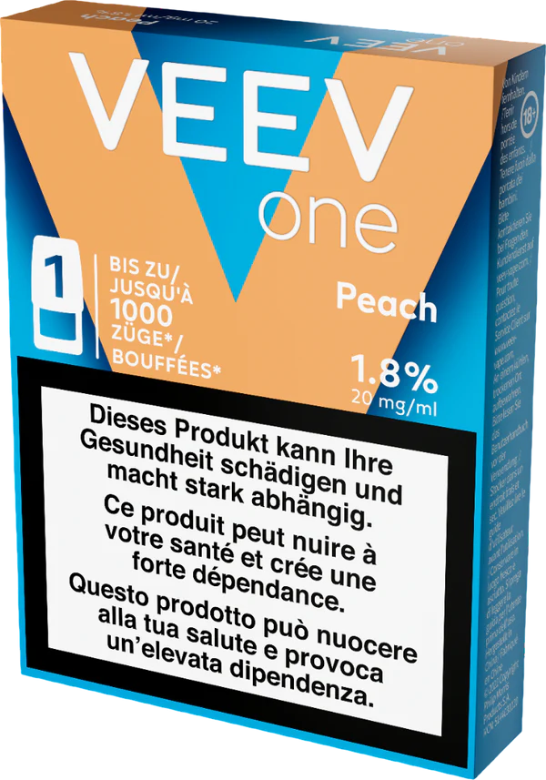 VEEV Pod Peach - 1  single unit