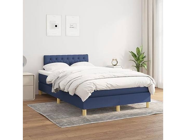 KTHLBRH Ausziehbares Schlafsofa hellgrau 100 x 200 cm Stoff Struktur aus Holz und Metall, Lattenrost inklusive, 2 notwendige Matratzen, Wohnzimmer und Schlafzimmer