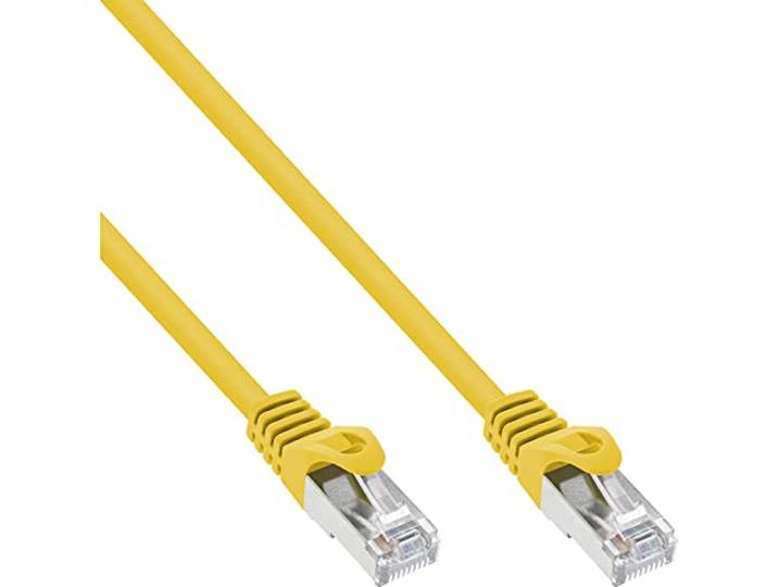 InLine 72503Y Patchkabel, SF/UTP, Cat.5e, geel, 3m