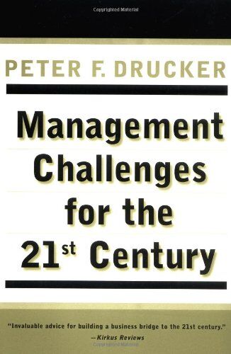 Drucker, Peter F. - Management Challenges for the 21st Century - Preis vom 09.10.2026 07:28:09 h