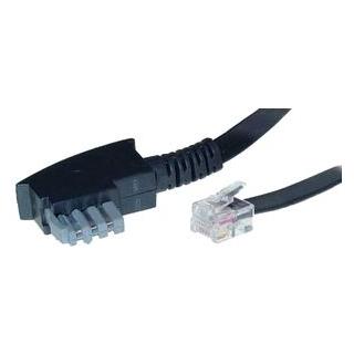 Shiverpeaks BASIC-S Telefonkabel, schwarz, 6,0 m (BS70166)