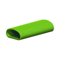 Wolf flexibler Flachkanal 50x100 antistatisch/antimikrobiell, 50m Rolle