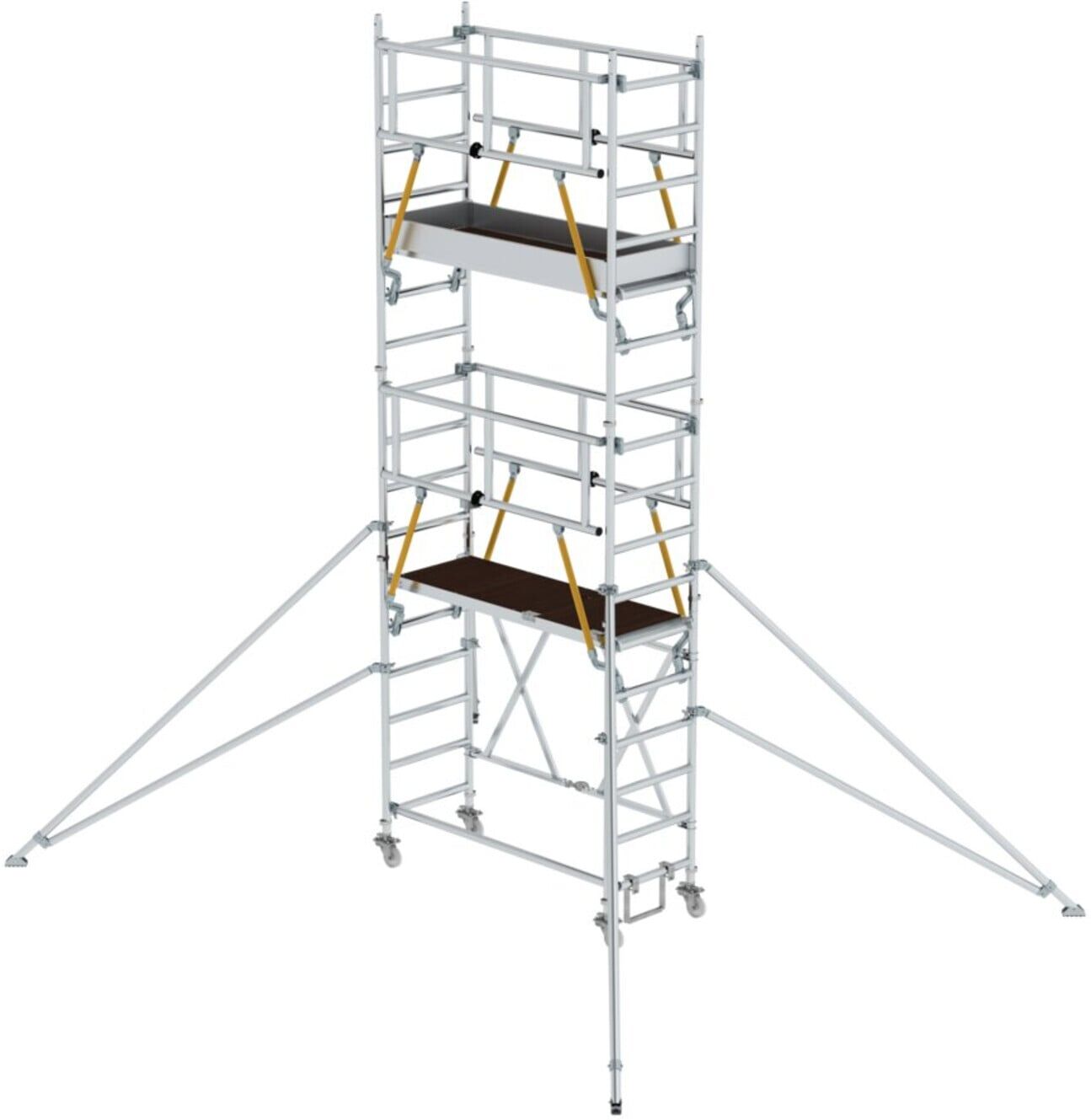 Munk Klappgerüst SG 0,75 x 1,80 m mit Ausleger Plattformhöhe 4,04 m (115134)