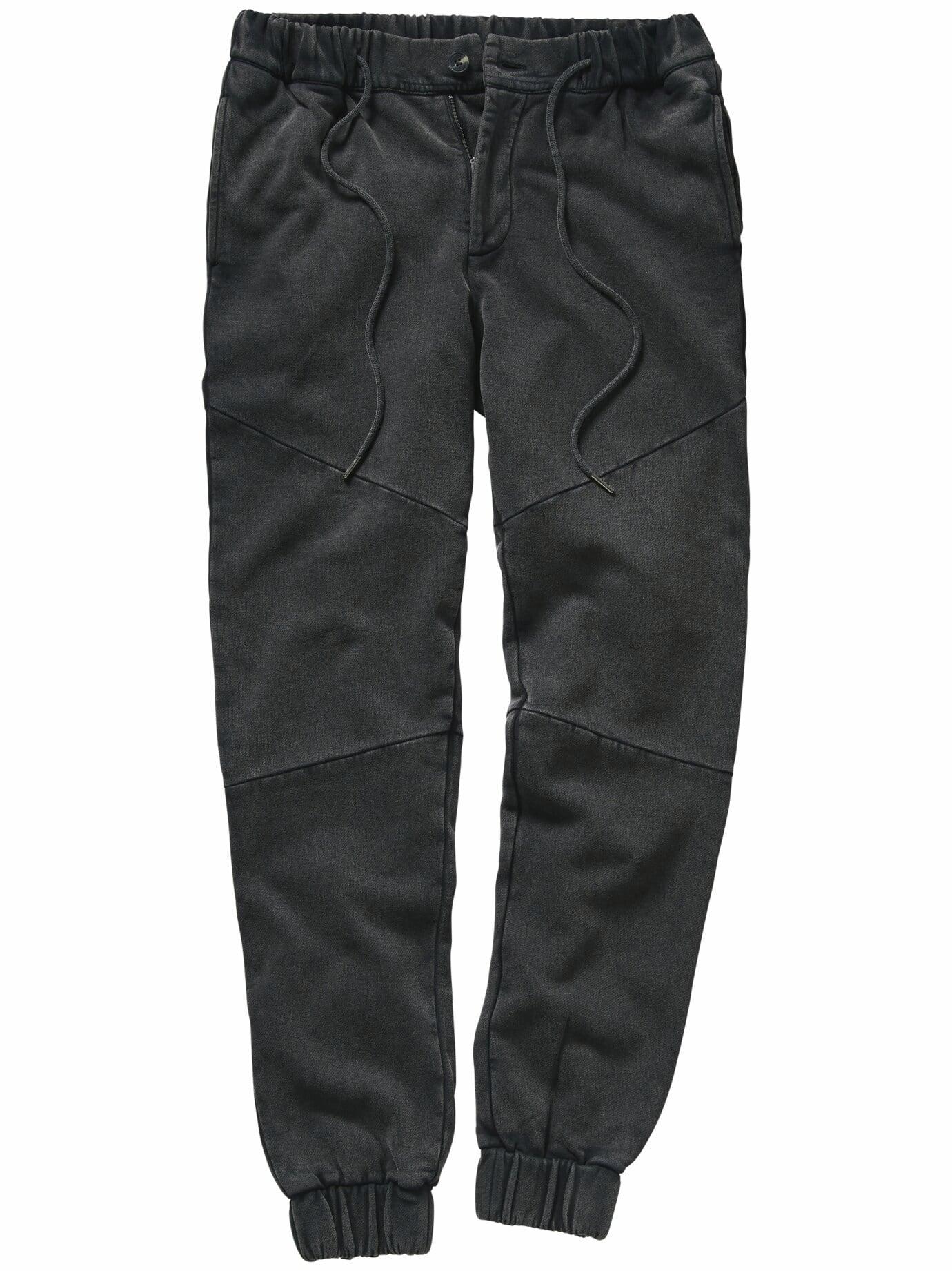 Mey & Edlich Herren Couch-Jogger-Sweatpants Schwarz 100 % Baumwolle