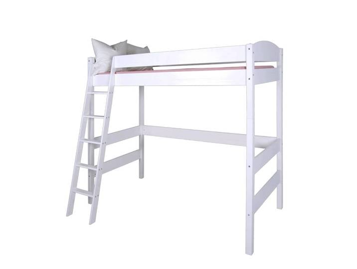 Lit mezzanine IDA hauteur 180 cm 90 x 200cm Blanc
