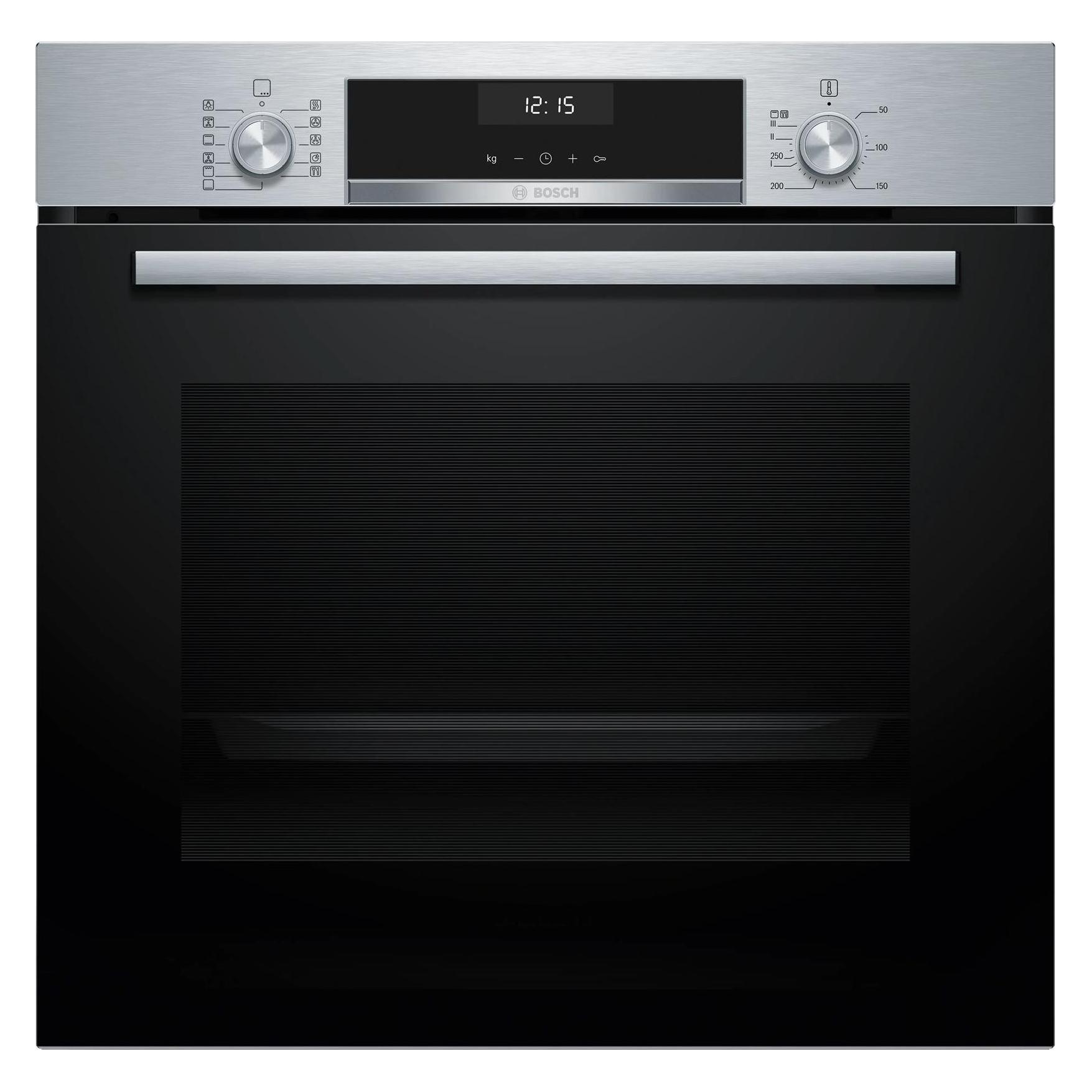Bobovr Bosch HBG517CS4 Built in Oven, A+, Capacity 71 L, Black (HBG517CS4)