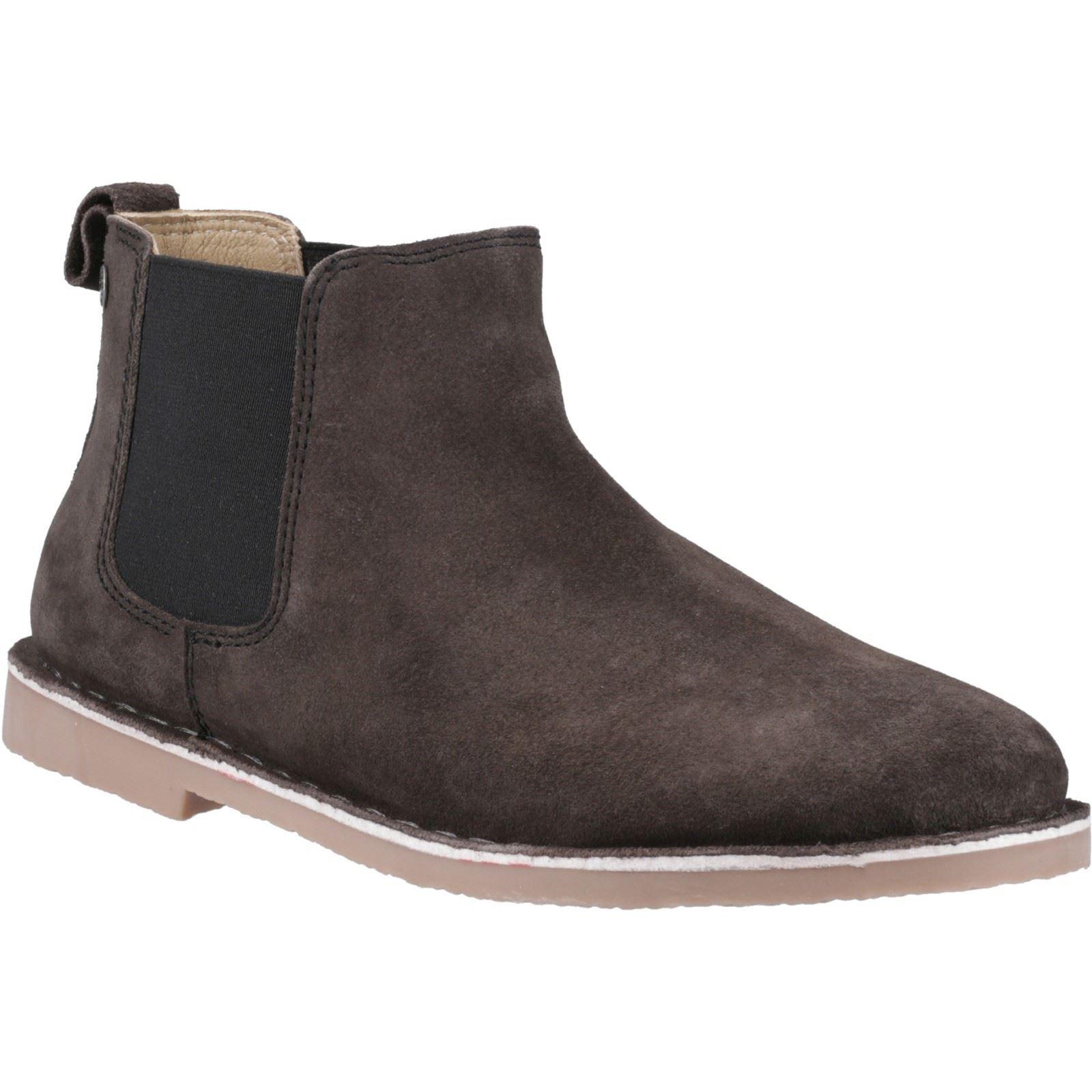 Jack & Jones Bravo Wildleder Herren Pirate Schwarz Stiefel