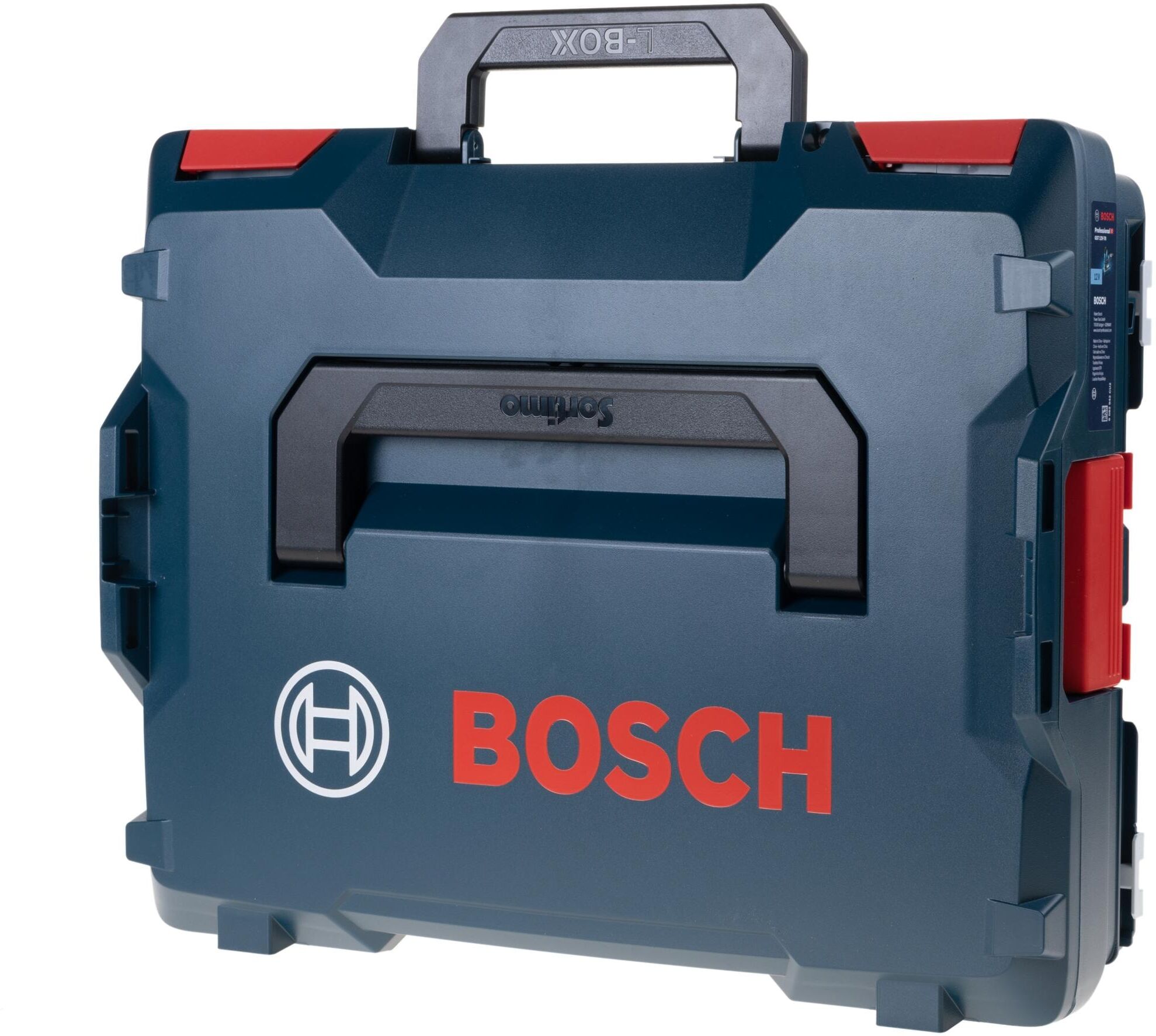 Stichsäge BOSCH PROFESSIONAL "GST 12V-70, L-Boxx inkl, Akku", blau, H:171mm L:23,9mm, Sägemaschinen, Stichsäge blau Einheitsgröße