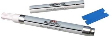 Design House Cabinet Paint Touch-Up Repair Kit, On the Rocks, Plastic