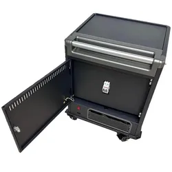 Ewent EW1703, Notebookwagen, Schwarz, Grau