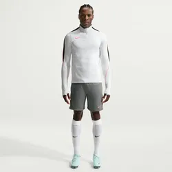 NIKE Strike Dri-FIT Fußball langarm Trainingsshirt Herren 100 - white/black/hot punch/hot punch M