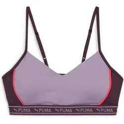 PUMA Damen Top MOVE STRONG BRA, Größe L in Lila Lila