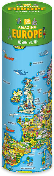 Puzzle (250 pièces) - Amazing Europe (en anglais)   Robert Frederick
