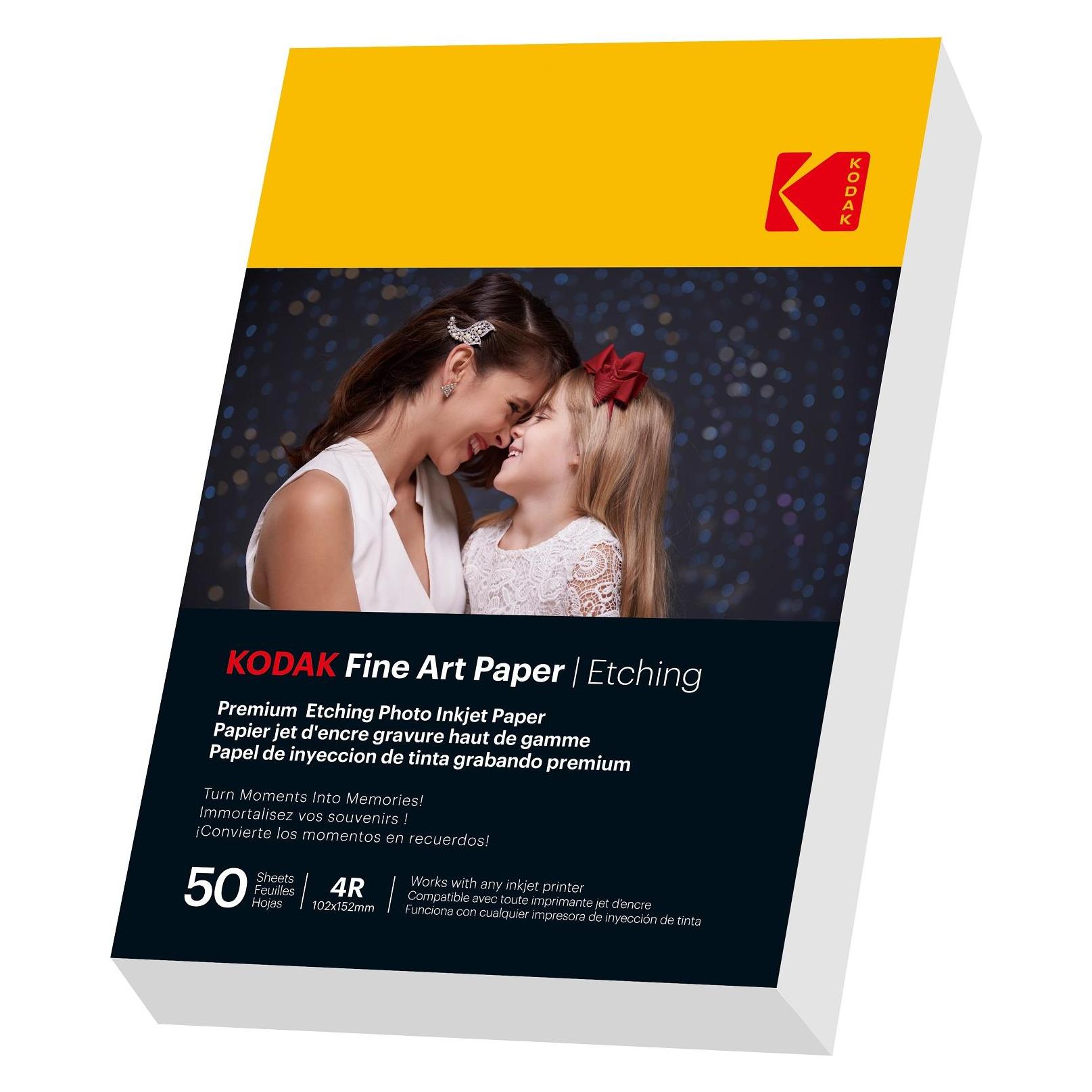 Kodak Fine Art Paper -valokuvapaperi (210 g/m², 10 x 15 cm, 50 Stk.) (9891199)