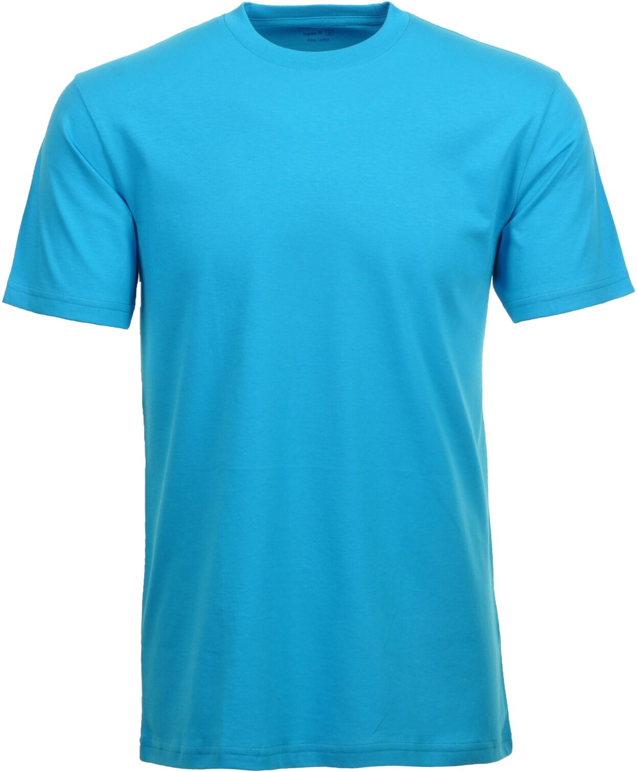 Longshirt RAGMAN, Herren, Gr. 114, blau (ozeanblau), Baumwolle, Rundhals, Shirts Longshirt ozeanblau 114